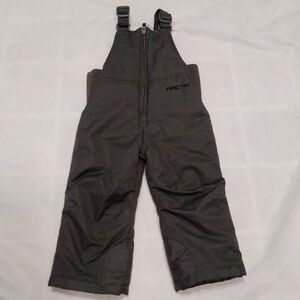 Arctix Toddler Snow Bib Overalls Gray 2T